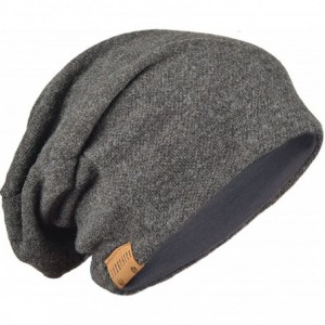 Skullies & Beanies Slouch Beanie Hat for Men Women Summer Winter B010 - B010-dark Grey - CX1212L9A1V $13.97