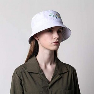 Bucket Hats Unisex Bucket Hat Reversible Fisherman Hat Packable Casual Travel Beach Sun Hats for Men Women Many Patterns - CB...