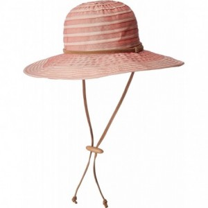 Sun Hats Women's 4-Inch Brim Ribbon Floppy Sun Hat - Rose - C118L0K7NXT $27.85