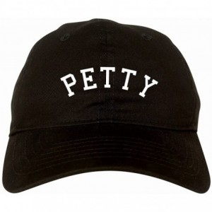 Baseball Caps Petty Dad Hat Baseball Cap - Black - CY12KS3JPE7 $18.34