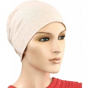 Skullies & Beanies Women's Activity Chemo Cap - Almond - C2126SJXXKH $15.51