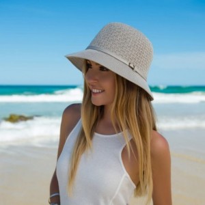 Sun Hats Womens Short Brim Sun Protection Hat in Classic Taupe - CD12FGDD50T $38.18