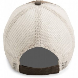 Baseball Caps Men's NWTF Mesh Hat Brown - C818CAWN6YG $18.91