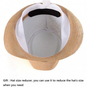 Fedoras 100% Wool Fedora Hat Mens Fedora Hats for Men Trilby Hat Straw Sun Hat Panama Hat - C718N0NKNLZ $15.08