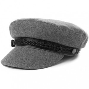 Newsboy Caps Wool/Cotton/Denim Baseball Cap Men Hunting Dad Hats Sports Earflap Unisex - 99086_gray1 - CZ18ADH99GO $32.53