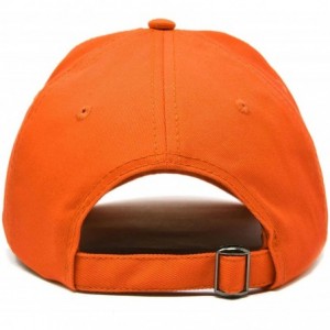 Baseball Caps Cute Ducky Soft Baseball Cap Dad Hat - Orange - C718LZ9QY0S $15.42