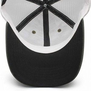 Baseball Caps Mens Baseball Cap Lightweight Casual Breathable Adjustable Trucker Hat - Army-green-38 - CO1952G484Q $18.86