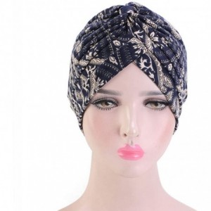 Skullies & Beanies Women Turban Hat Hair Wrap African Jersey Magic Headband Turbans Headwrap Bohemian Boho Chemo Cap - CD198Q...