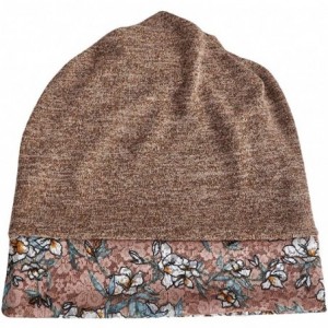 Skullies & Beanies Womens Baggy Slouchy Beanie Hat Cap Turban - Light Coffee - CQ120EE92TX $11.28