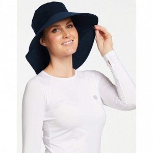 Sun Hats UPF 50+ Protective Everyday Sun Hat for Women - One Size - Navy - CC18DQ4AGOO $41.73