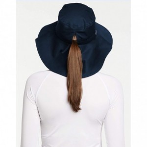 Sun Hats UPF 50+ Protective Everyday Sun Hat for Women - One Size - Navy - CC18DQ4AGOO $41.73