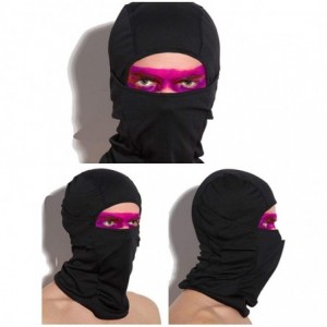 Balaclavas Balaclava Windproof Ski Mask Motorcycle Neck Breathable Tactical Hood Travelling Outdoor Sports - Black - C2186IAS...