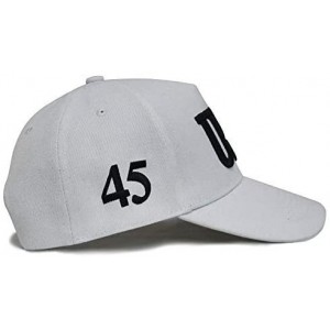 Baseball Caps Make America Great Again Hat [3 Pack]- Donald Trump USA MAGA Cap Adjustable Baseball Hat - Usa White - CP18R9WW...