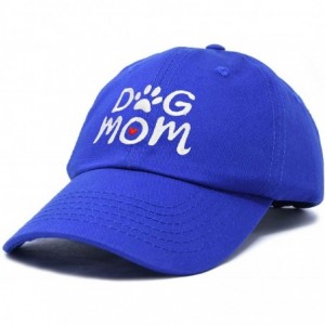 Baseball Caps Dog Mom Baseball Cap Women's Hats Dad Hat - Royal Blue - CY18K0RLKHI $14.80