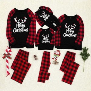 Bomber Hats Family Pajamas Matching Sets Christmas - Black(dad) - C218AGYTL4H $15.81