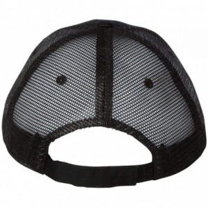 Baseball Caps Sandwich Trucker Cap - Black/Black - C112D98N337 $11.99