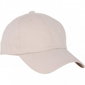 Baseball Caps Unstructured Adjustable Dad Hat w/Buckle - Khaki - C318E9E626G $6.99