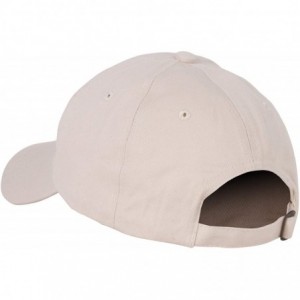 Baseball Caps Unstructured Adjustable Dad Hat w/Buckle - Khaki - C318E9E626G $6.99