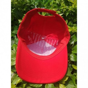 Baseball Caps Unisex Make America Great Again Hat- USA MAGA Cap Adjustable Baseball Hats - 01 Embroidery Red - C118KY65LXL $1...