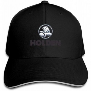 Baseball Caps Design Holden Automobile Logo Cotton Peak Cap for Womens Black - Black - CW192WKGIDD $15.26