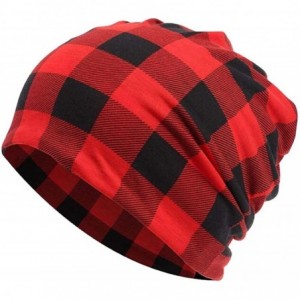 Skullies & Beanies Chemo Hat Beanie Turban Cancer Cap Headwear Women - Red - CF18KO6HAZU $12.25