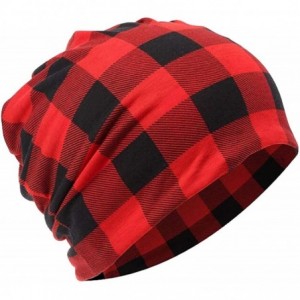 Skullies & Beanies Chemo Hat Beanie Turban Cancer Cap Headwear Women - Red - CF18KO6HAZU $12.25