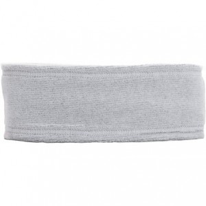 Cold Weather Headbands Canadian Handmade Unisex Triple-Layer Micro Fleece Headband - Silver Birch - CO18XYTX6N0 $13.34