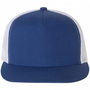 Baseball Caps Classic Two Tone Trucker Cap (6006W) - Royal/ White - CV1865OX6Y2 $8.45