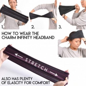 Headbands Mens Japanese Cotton Headband - Natural Headwrap Elastic Hair Band Neck Gaiter - Khaki - C6114YUBWT7 $18.72