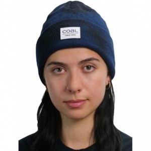 Skullies & Beanies Men's The Standard Beanie - Navy Tie Dye - CJ18WGQXEUL $27.70