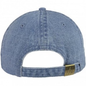 Baseball Caps Mama Bear Family Dad Hat - Denim (Mama Bear Family Dad Hat) - C718EOK778L $14.21