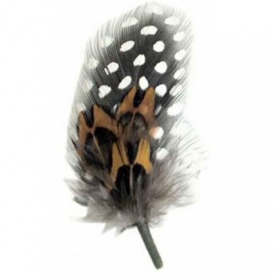 Fedoras Side Feather for Hats & Fedoras - Polkadot2017 - CL18HY60XLY $8.53