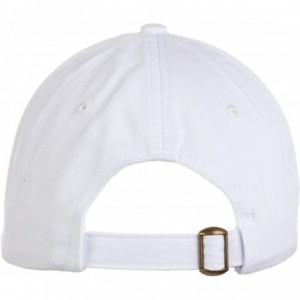 Baseball Caps Washington DC Flag - D.C. Capitol Northern Virginia Low Fit Baseball Cap Dat Hat White - CX18QNMX5AZ $12.43