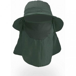 Bucket Hats Fashion Outdoor Protection Waterproof Breathable - Green-1 - CJ196MKTHS2 $17.17