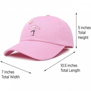 Baseball Caps Flamingo Hat Women's Baseball Cap - Light Pink - C918M62WA5E $14.97
