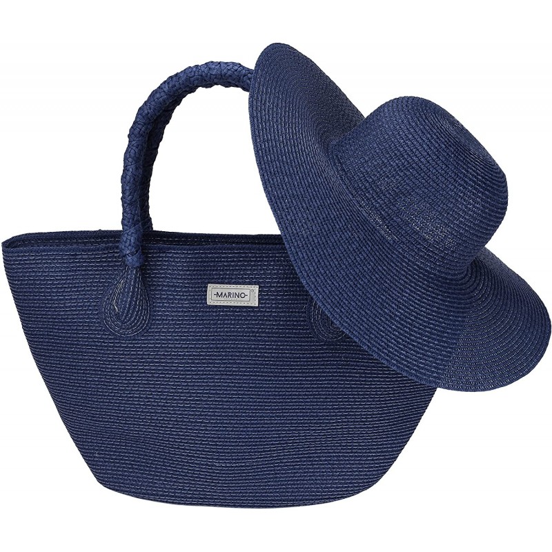 Sun Hats Marino Best Beach Tote Women - Navy - CN182ZWSE0L $64.40