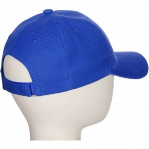 Baseball Caps Classic Baseball Hat Custom A to Z Initial Team Letter- Blue Cap White Black - Letter C - C418IDT4YQA $11.41