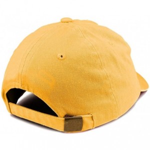 Baseball Caps Blondie Embroidered Washed Cotton Adjustable Cap - Mango - CP185LU9XZZ $22.06