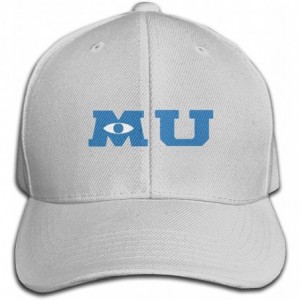 Baseball Caps Monsters University Merchandise Baseball Hat- Adjustable Hat Travel Sunscreen Caps for Man Women - Gray - CA18Y...