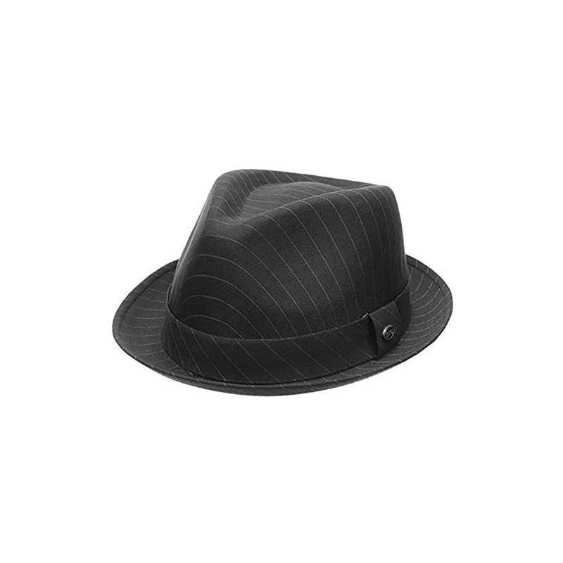 Fedoras Porkpie Fedora Men's Vintage Style Wool Blend - F2783navy - CT18LNEG9K6 $23.79