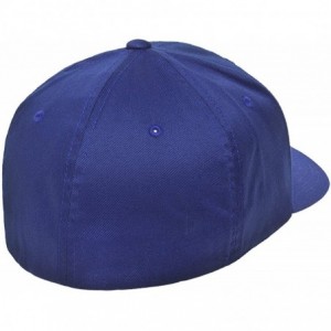 Baseball Caps Wooly Combed Twill Cap w/THP No Sweat Headliner Bundle Pack - Royal - CN184WT6TIG $14.02