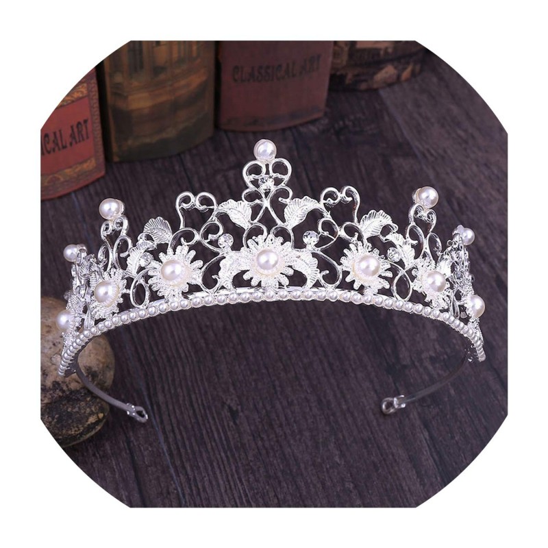 Headbands Wedding Accessories Headpiece Sunflower Decorations - Silver - CW18AC0EOYG $30.47