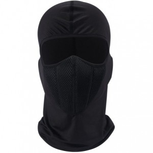 Balaclavas Windproof Face Mask-Balaclava Hood-Cold Weather Motorcycle Ski Mask - Black - CY18YOAA9IX $18.83