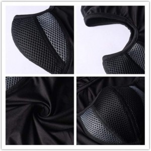 Balaclavas Windproof Face Mask-Balaclava Hood-Cold Weather Motorcycle Ski Mask - Black - CY18YOAA9IX $11.89