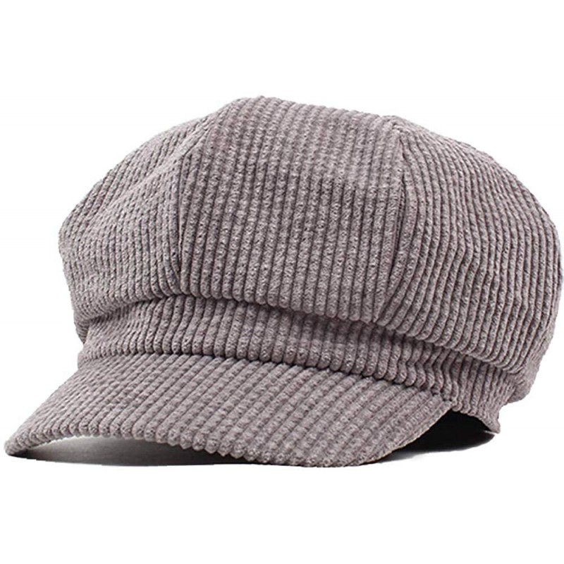 Berets Womens Berets Hats Stylish Newsboy Cap Hat Ivy Sweet Berets Winter Warm Headwear - Style1-grey - CJ18IL22UMI $17.04