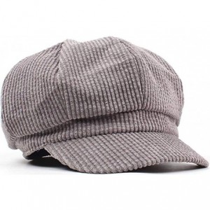 Berets Womens Berets Hats Stylish Newsboy Cap Hat Ivy Sweet Berets Winter Warm Headwear - Style1-grey - CJ18IL22UMI $17.04