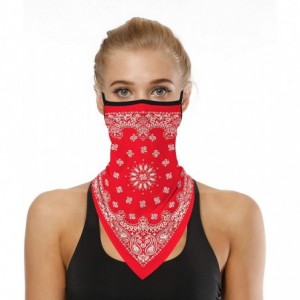 Balaclavas Bandana Face Mask with Ear Loops Women Men Neck Gaiter Motorcycle Summer Dust UV - 17 - CM198DYTGGY $8.17