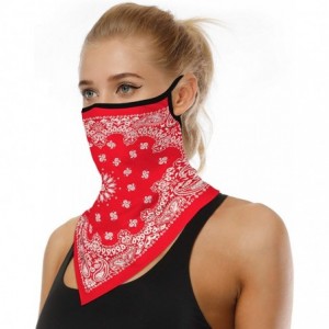 Balaclavas Bandana Face Mask with Ear Loops Women Men Neck Gaiter Motorcycle Summer Dust UV - 17 - CM198DYTGGY $8.17