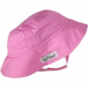 Sun Hats Children Unisex Bucket Hat UPF 50+- Highest Certified UV Sun Protection- Azo-free dye - Candy Pink - CV11EBYPOU9 $35.30