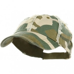 Baseball Caps Low Profile Fashion Camo Cap - Olive - CA112B77XPH $9.78